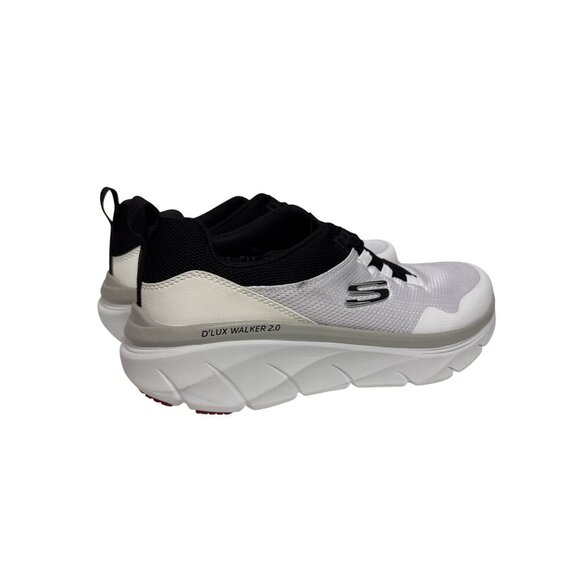 Skechers Twist Fit Men's Sneakers D'Lux Walker 2.0 White Training Shoes Size 7.5 - Picture 5 of 12